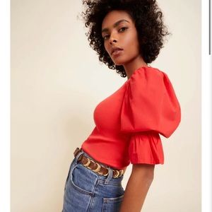 Nation Ltd. Kenzie Flounce Tee